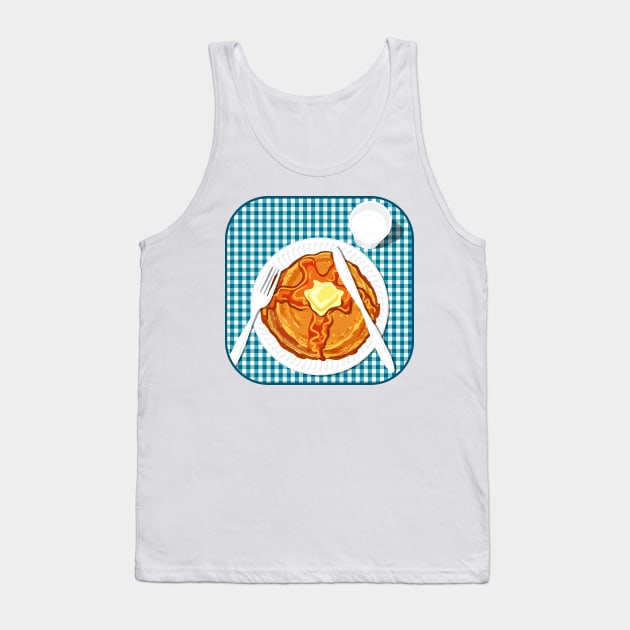 Pancake Breakfast Table Tank Top by SWON Design